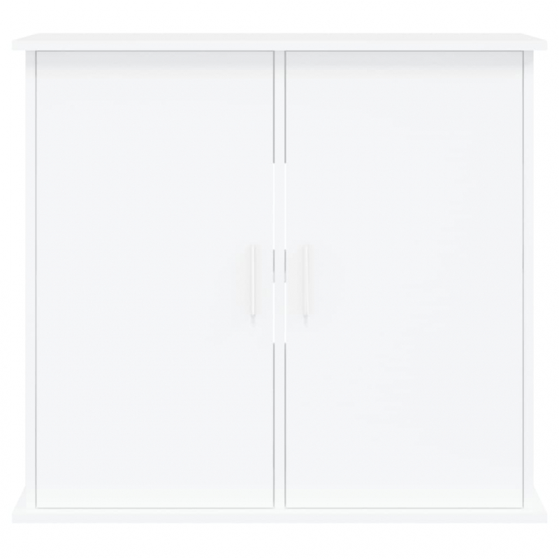 Aquariumständer Weiß 81x36x73 cm Holzwerkstoff