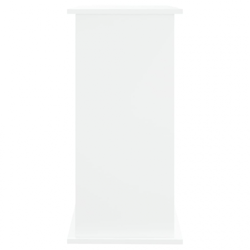 Aquariumständer Weiß 81x36x73 cm Holzwerkstoff