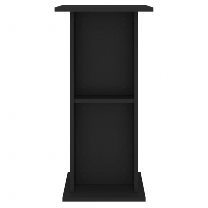 Aquariumständer Schwarz 60,5x36x72,5 cm Holzwerkstoff