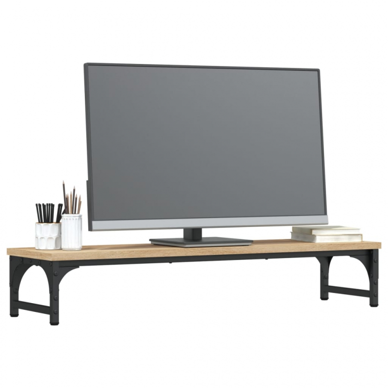 Monitorständer Sonoma-Eiche 85x23x15,5 cm Holzwerkstoff