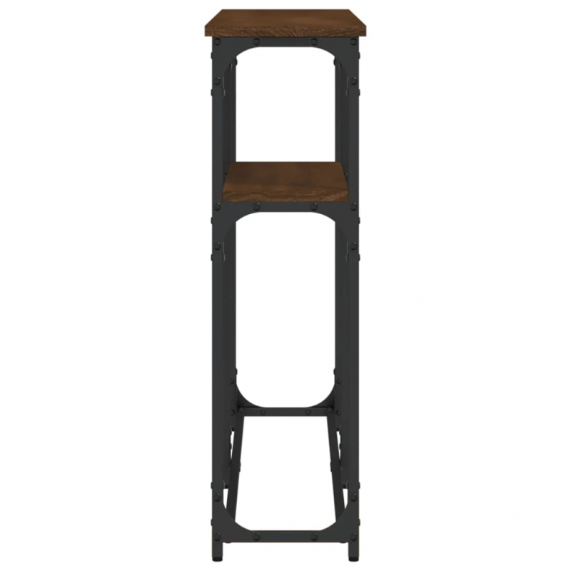 Konsolentisch Braun Eichen-Optik 145x22,5x75 cm Holzwerkstoff