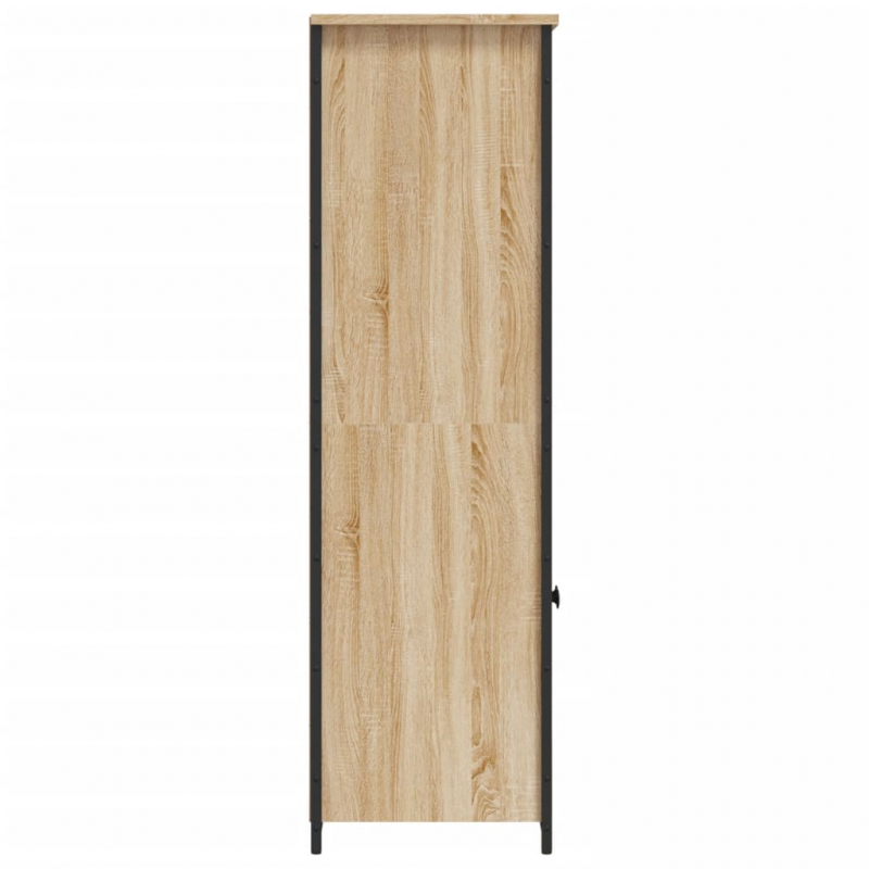 Highboard Sonoma-Eiche 62x36x121,5 cm Holzwerkstoff