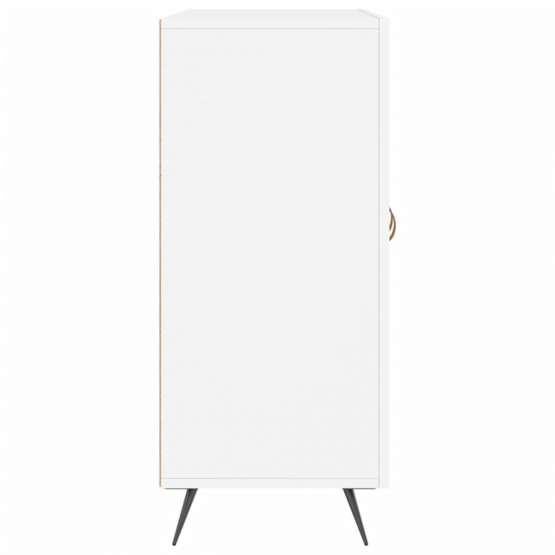 Sideboard Weiß 90x34x80 cm Holzwerkstoff