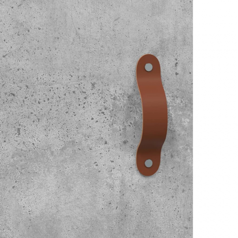 Sideboard Betongrau 100x36x60 cm Holzwerkstoff