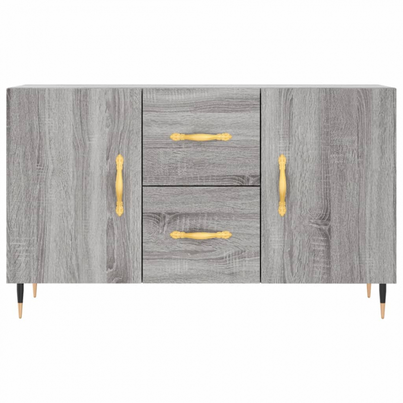 Sideboard Grau Sonoma 100x36x60 cm Holzwerkstoff