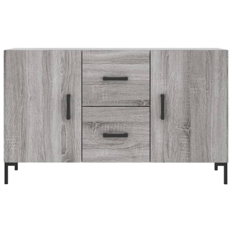 Sideboard Grau Sonoma 100x36x60 cm Holzwerkstoff