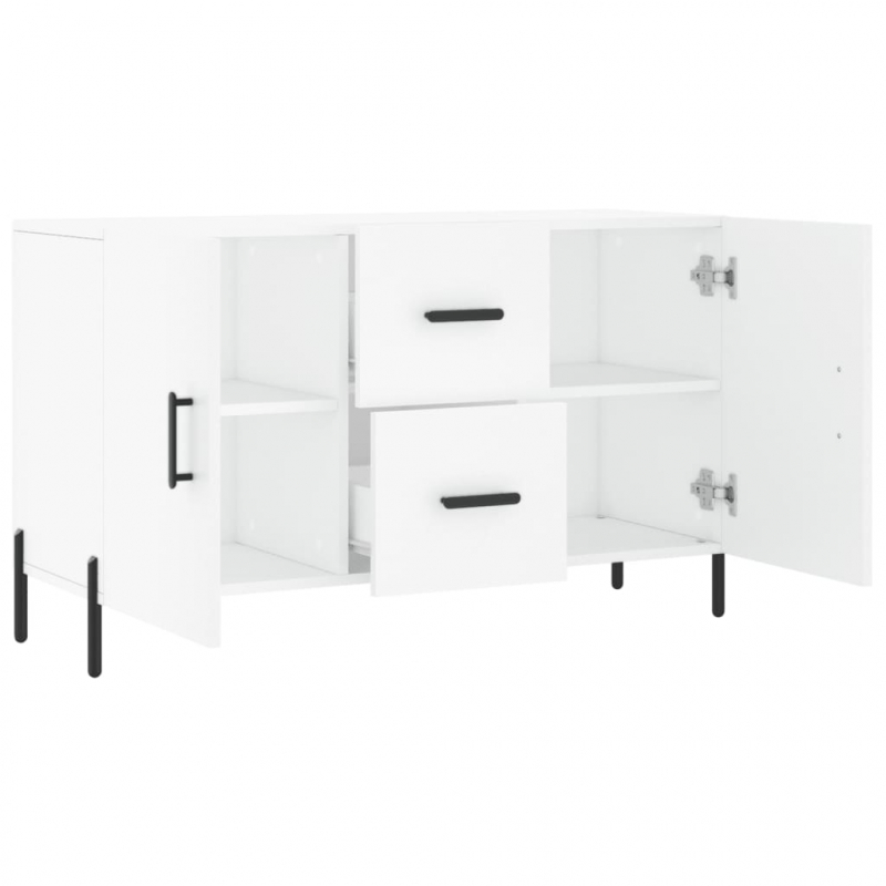 Sideboard Weiß 100x36x60 cm Holzwerkstoff