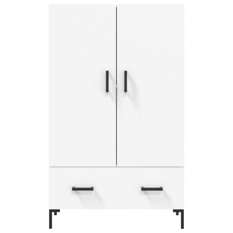 Highboard Weiß 69,5x31x115 cm Holzwerkstoff