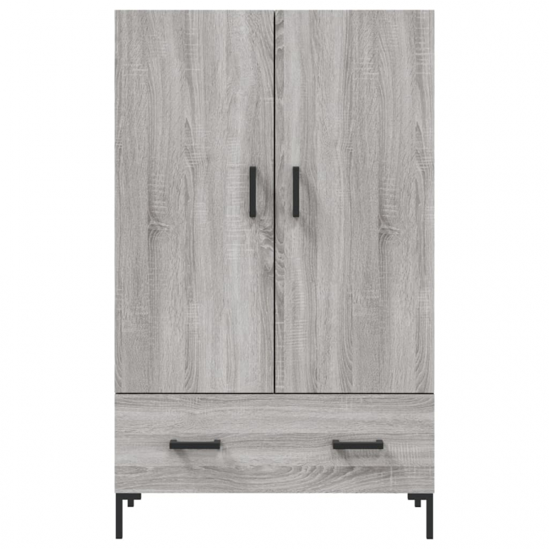 Highboard Grau Sonoma 69,5x31x115 cm Holzwerkstoff