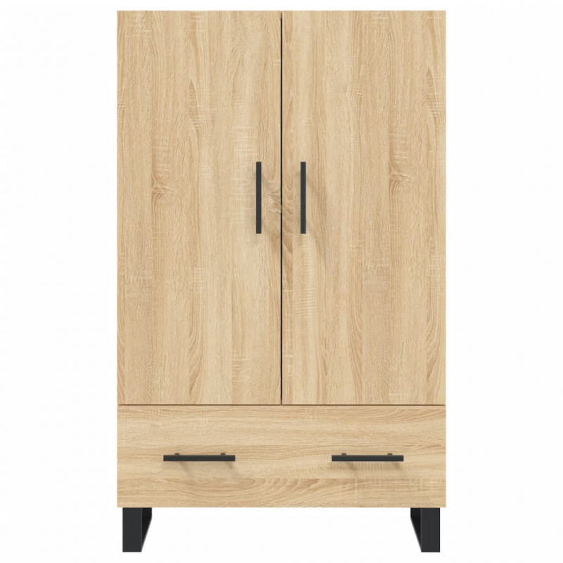 Highboard Sonoma-Eiche 69,5x31x115 cm Holzwerkstoff