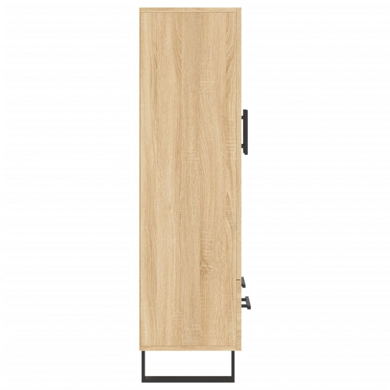 Highboard Sonoma-Eiche 69,5x31x115 cm Holzwerkstoff