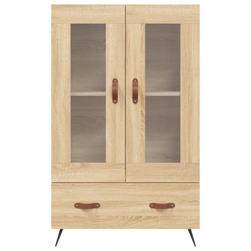Highboard Sonoma-Eiche 69,5x31x115 cm Holzwerkstoff