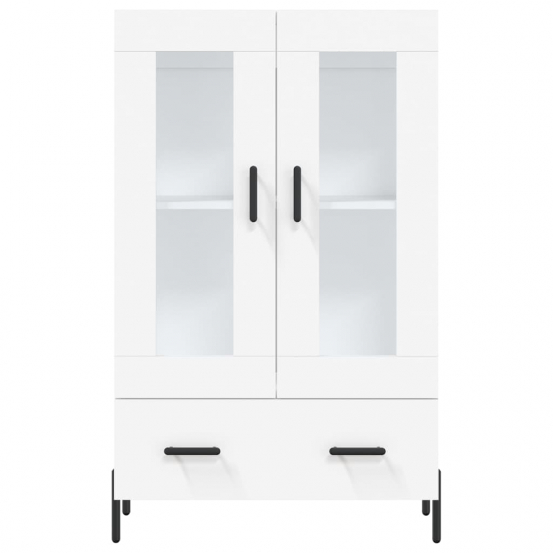 Highboard Weiß 69,5x31x115 cm Holzwerkstoff