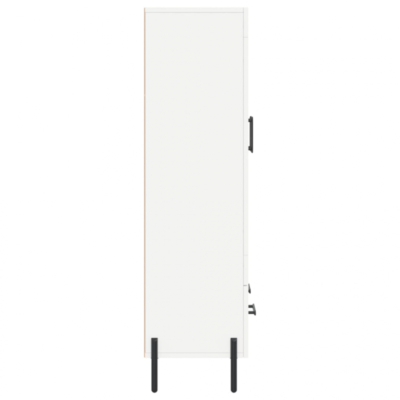 Highboard Weiß 69,5x31x115 cm Holzwerkstoff