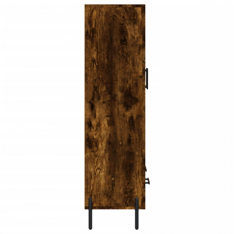 Highboard Räuchereiche 69,5x31x115 cm Holzwerkstoff