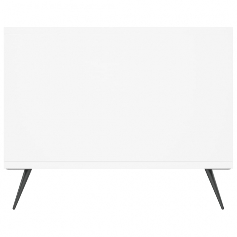 Couchtisch Weiß 102x50x40 cm Holzwerkstoff