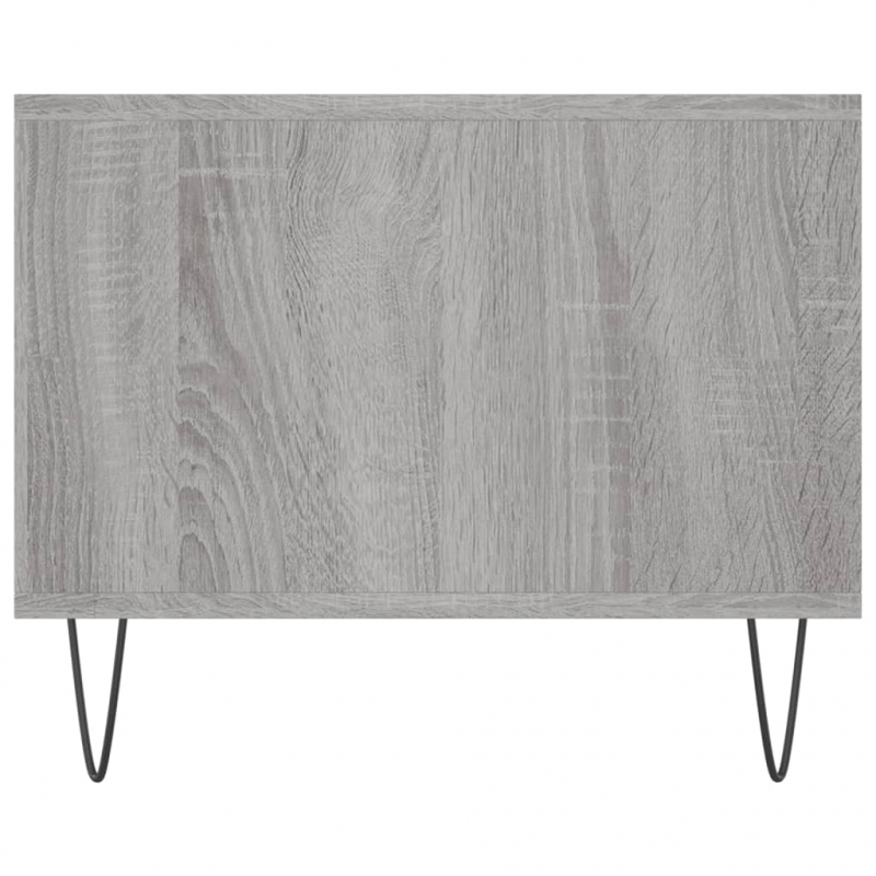 Couchtisch Grau Sonoma 102x50x40 cm Holzwerkstoff