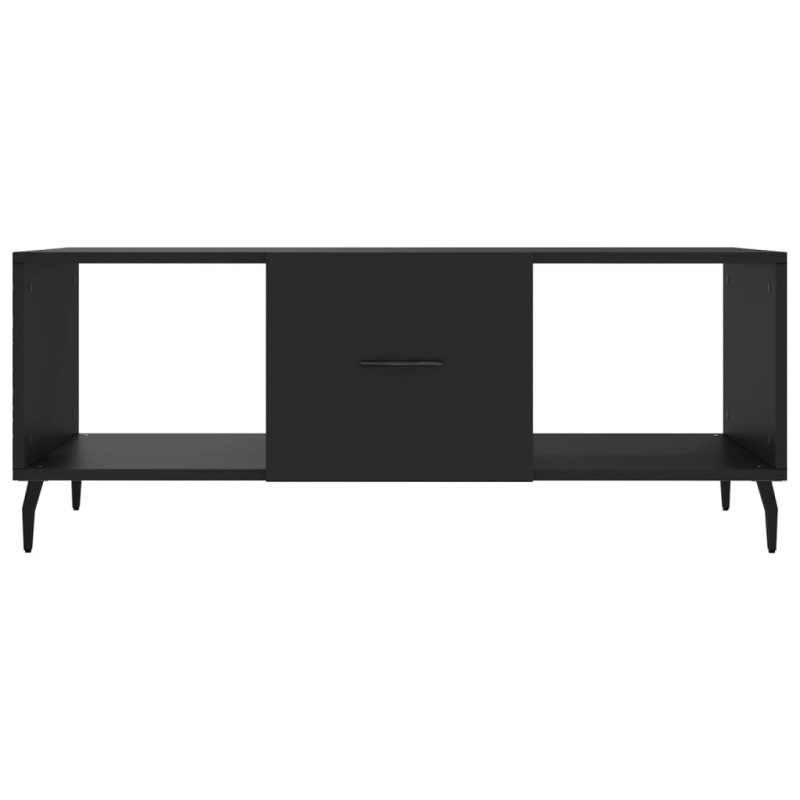 Couchtisch Schwarz 102x50x40 cm Holzwerkstoff