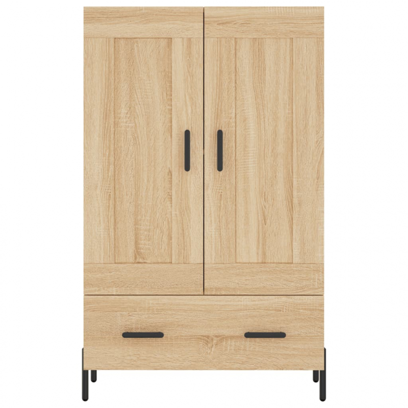 Highboard Sonoma-Eiche 69,5x31x115 cm Holzwerkstoff