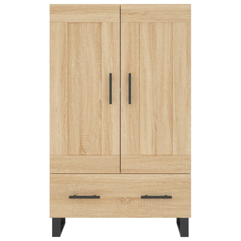 Highboard Sonoma-Eiche 69,5x31x115 cm Holzwerkstoff