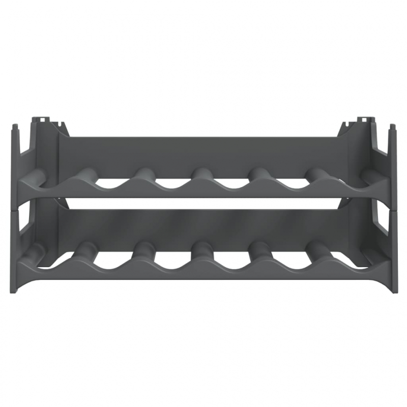 Weinregal für 12 Flaschen PP Stapelbar