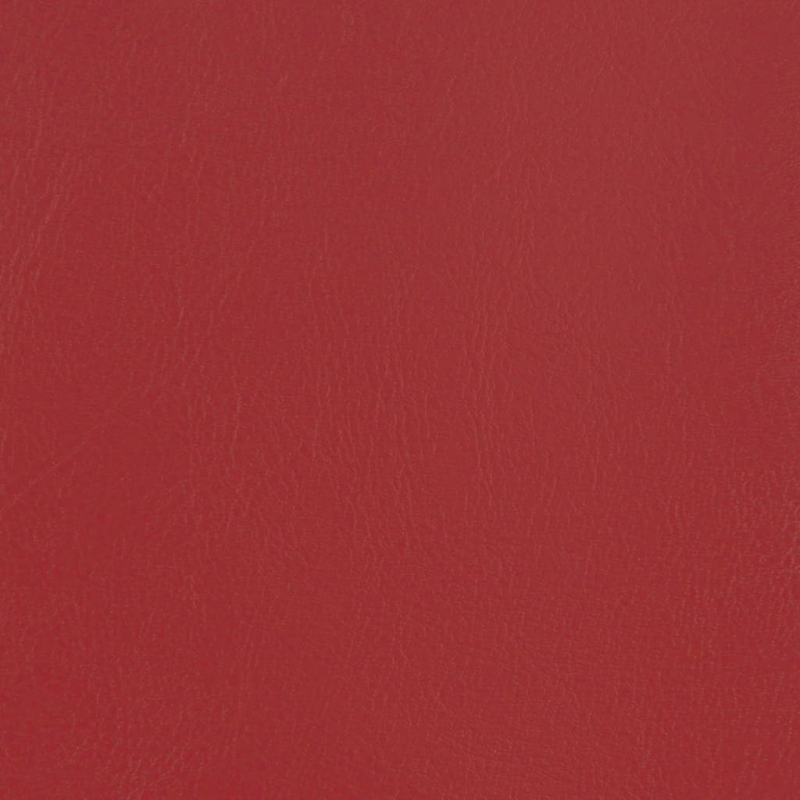 Clubsessel mit Fußhocker Weinrot Kunstleder