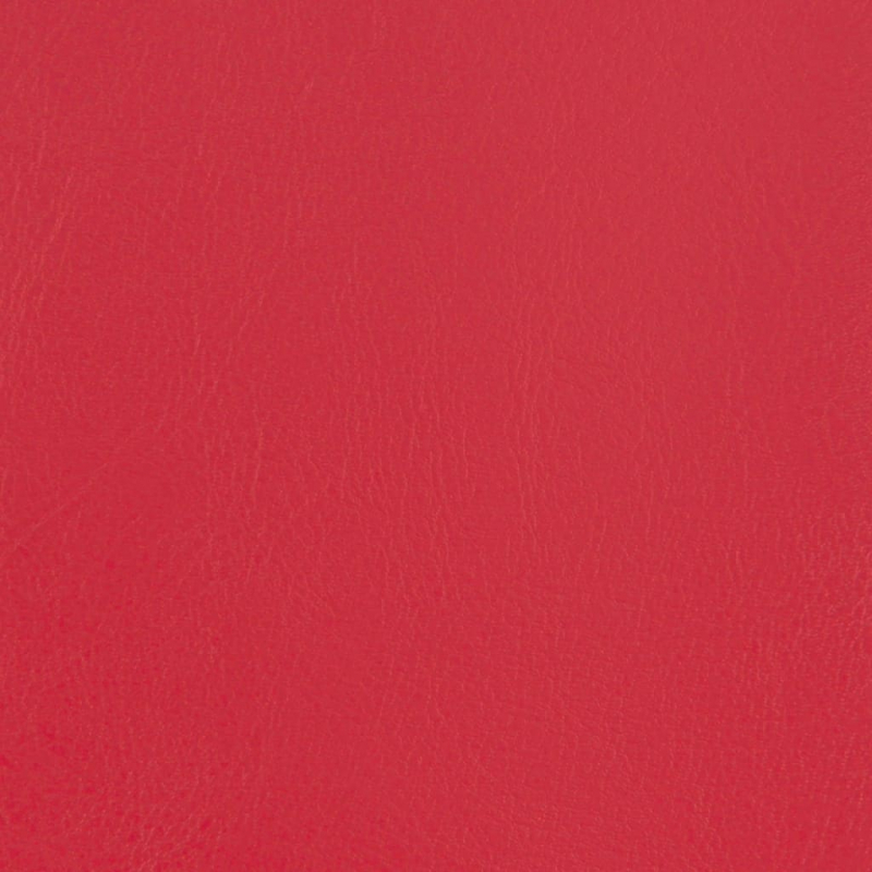 Clubsessel mit Fußhocker Rot Kunstleder