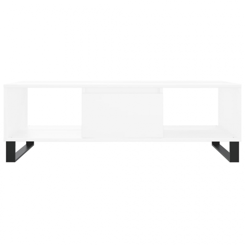 Couchtisch Weiß 104x60x35 cm Holzwerkstoff