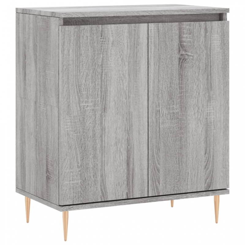 Sideboard Grau Sonoma 60x35x70 cm Holzwerkstoff
