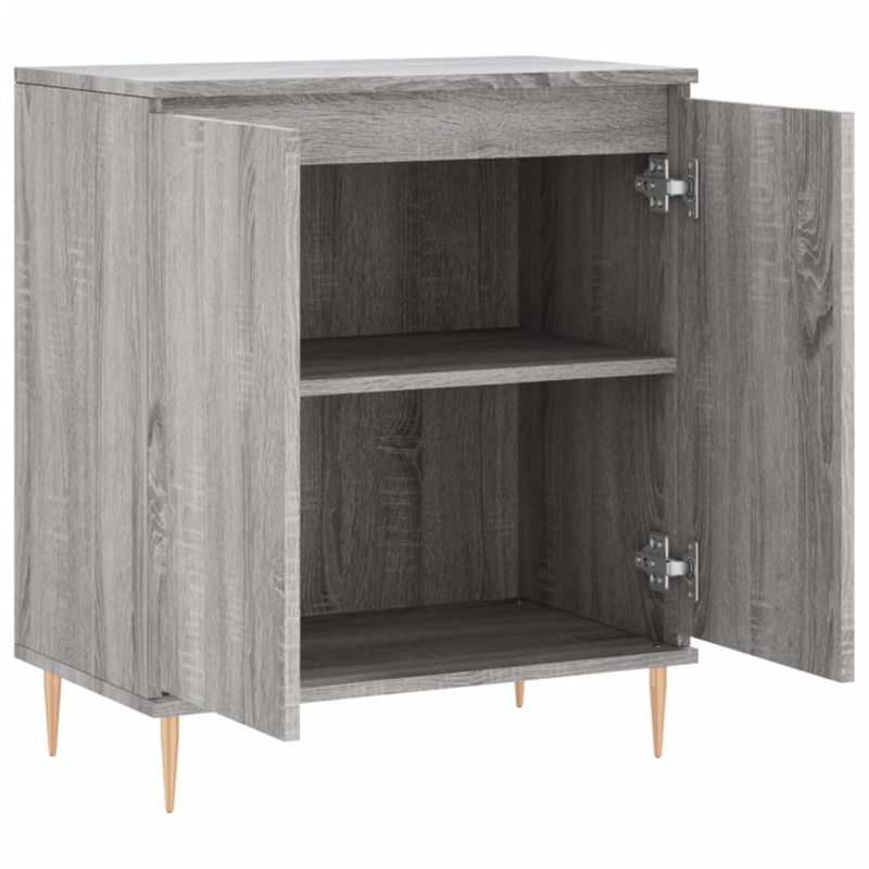 Sideboard Grau Sonoma 60x35x70 cm Holzwerkstoff