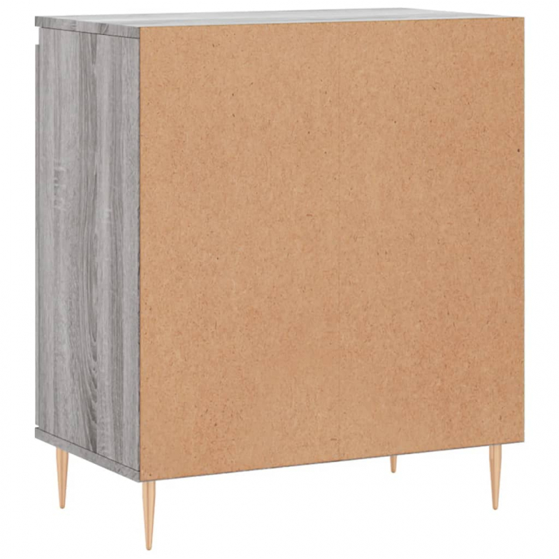 Sideboard Grau Sonoma 60x35x70 cm Holzwerkstoff