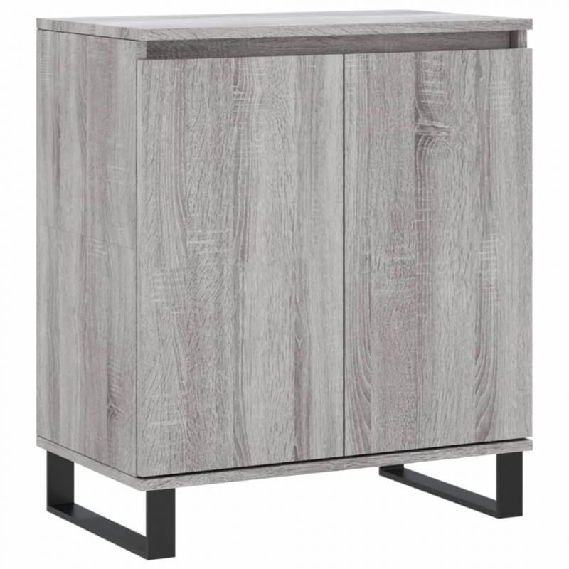 Sideboard Grau Sonoma 60x35x70 cm Holzwerkstoff