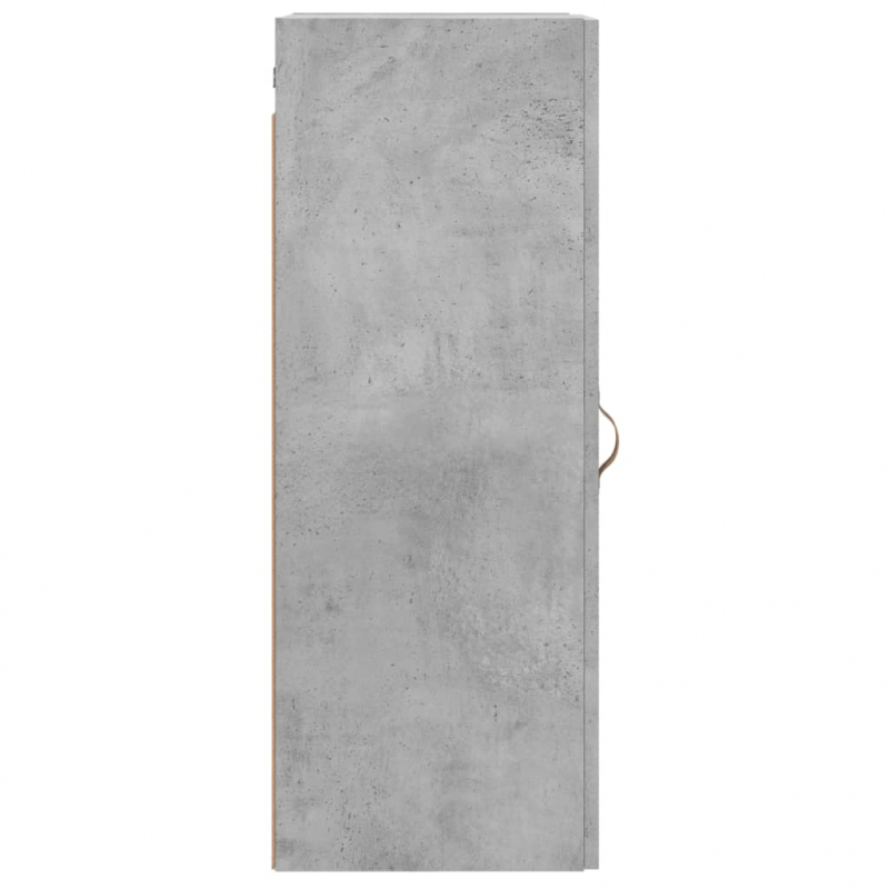 Wandschrank Betongrau 34,5x34x90 cm