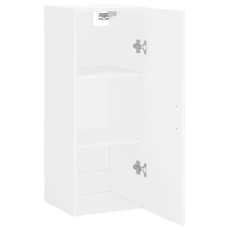 Wandschrank Weiß 34,5x34x90 cm
