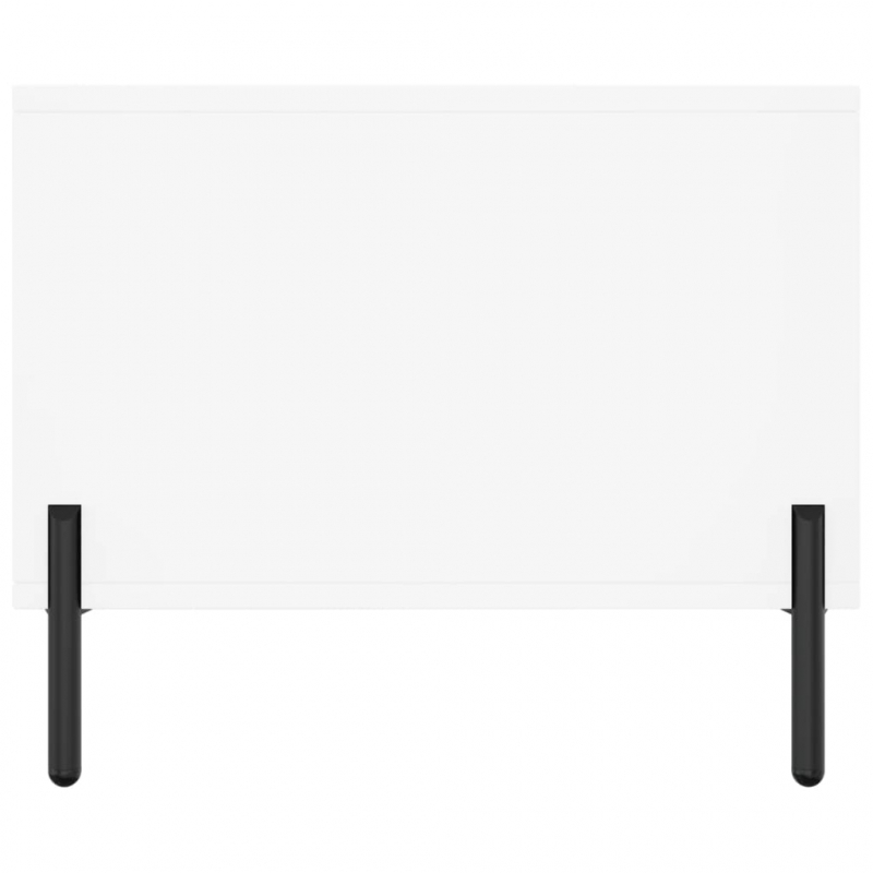 Couchtisch Weiß 90x50x40 cm Holzwerkstoff