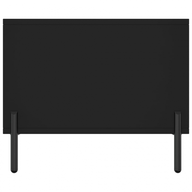 Couchtisch Schwarz 90x50x40 cm Holzwerkstoff