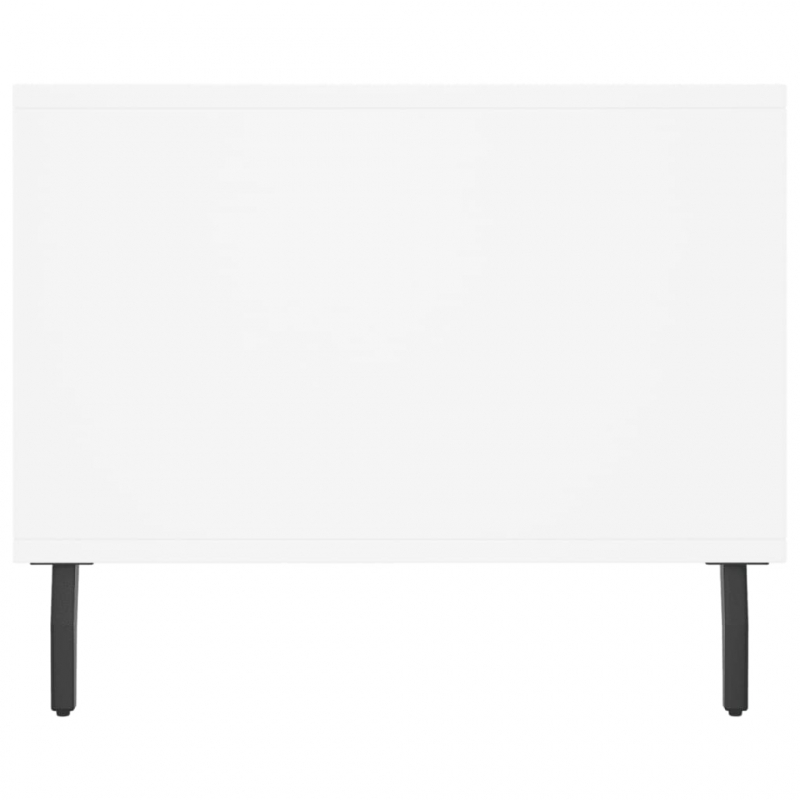 Couchtisch Weiß 90x50x40 cm Holzwerkstoff