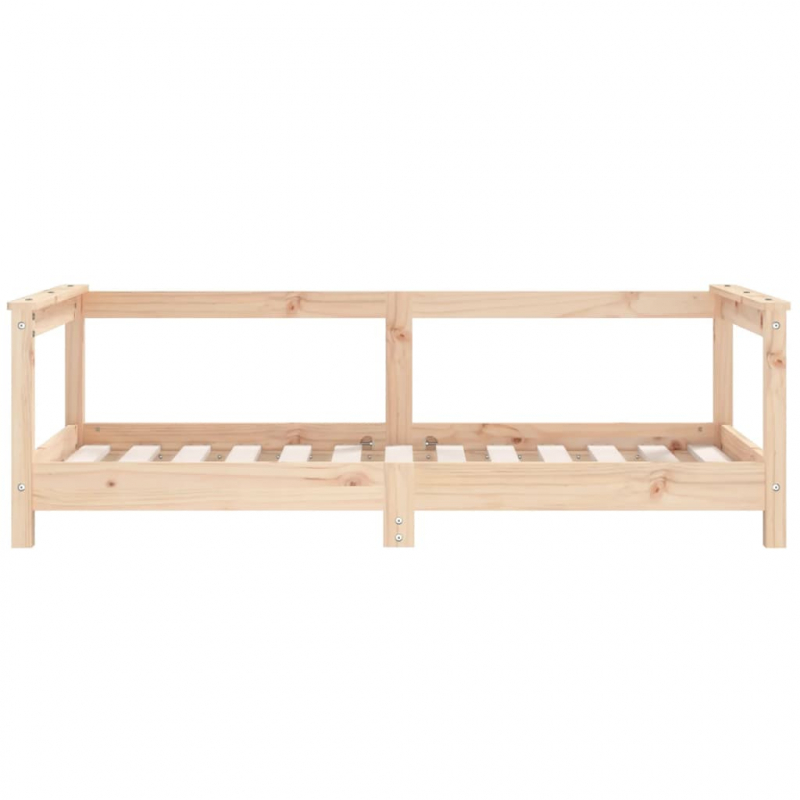 Kinderbett 70x140 cm Massivholz Kiefer
