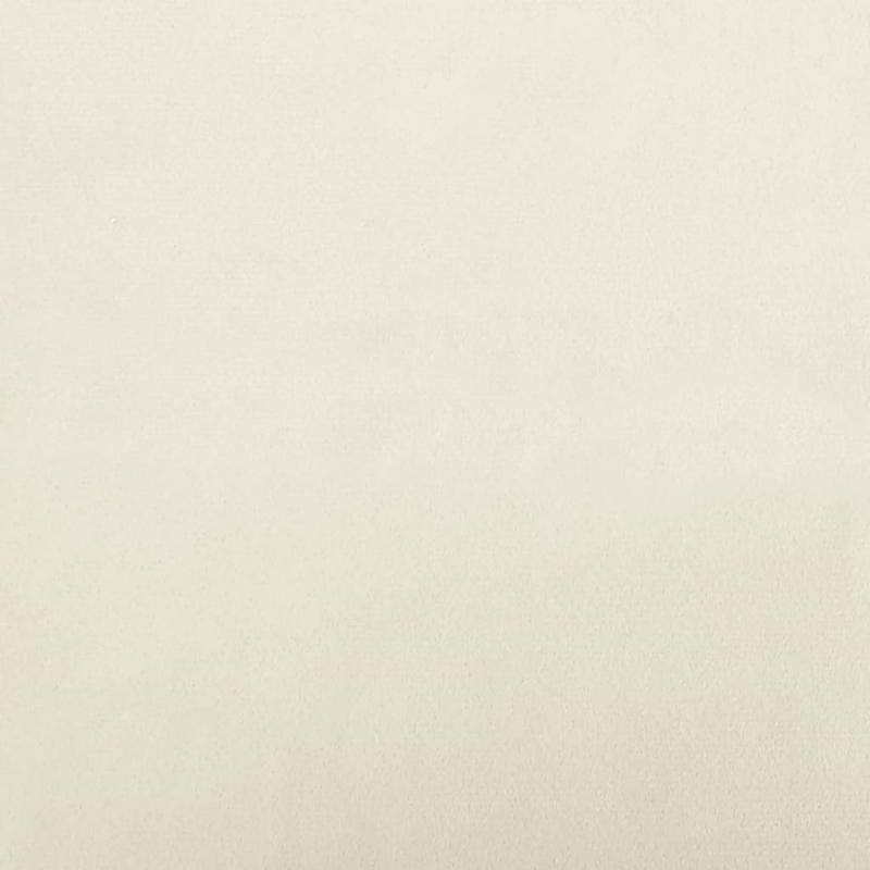 Kindersofa Creme 70x45x30 cm Samt