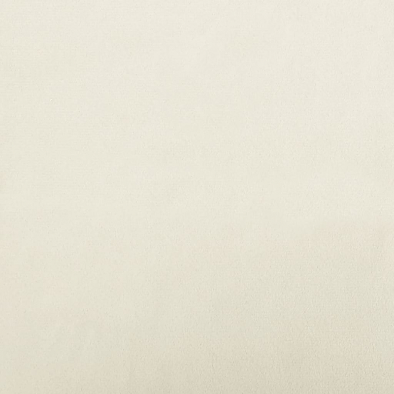 Kindersofa Creme 70x40x24 cm Samt