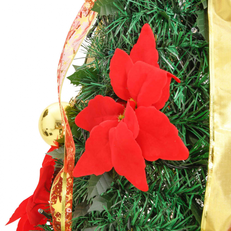 Pop-Up-Weihnachtsbaum Künstlich 200 LEDs Grün 210 cm