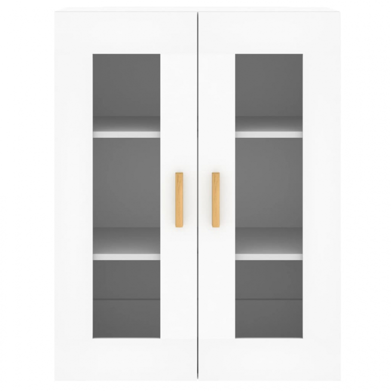 Wandschränke 2 Stk. Weiß Holzwerkstoff