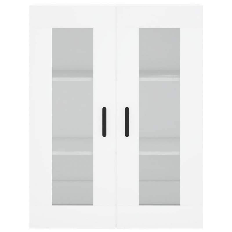 Wandschränke 2 Stk. Weiß Holzwerkstoff