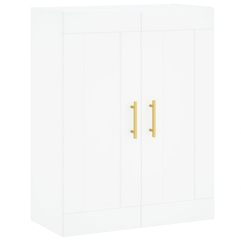 Wandschränke 2 Stk. Weiß Holzwerkstoff