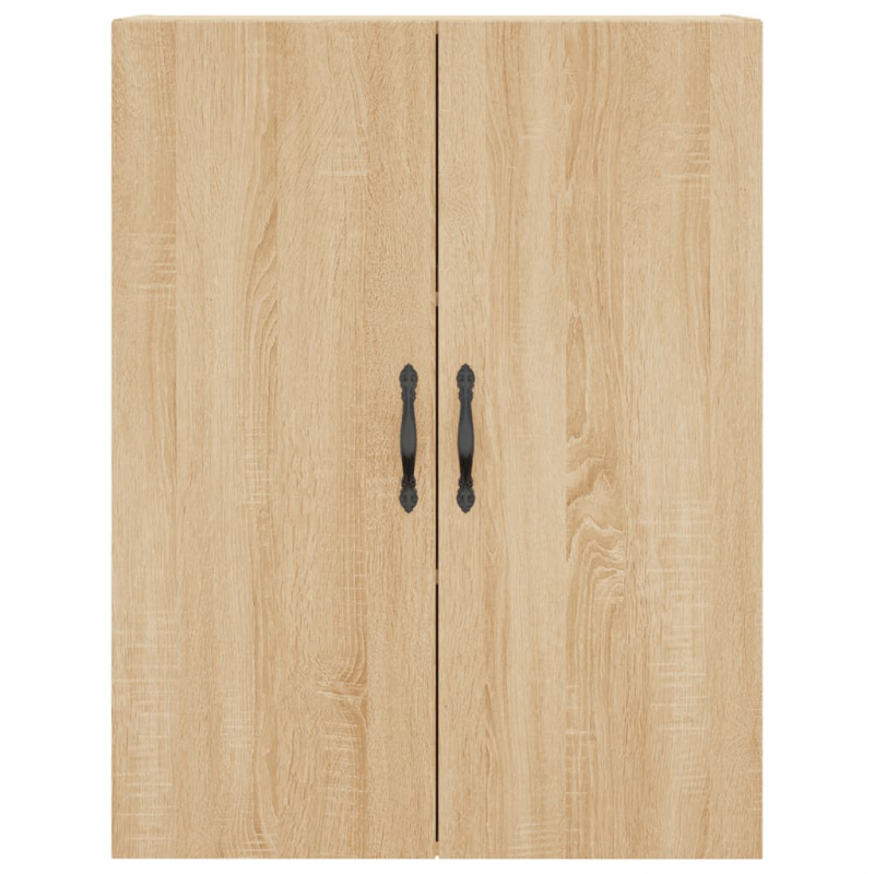 Highboard Sonoma-Eiche 69,5x34x180 cm Holzwerkstoff