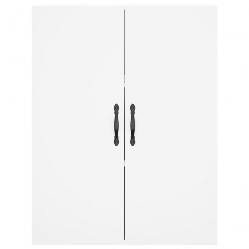 Highboard Weiß 69,5x34x180 cm Holzwerkstoff