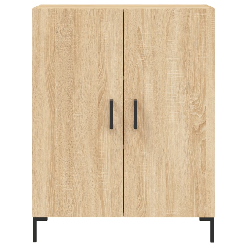 Highboard Sonoma-Eiche 69,5x34x180 cm Holzwerkstoff