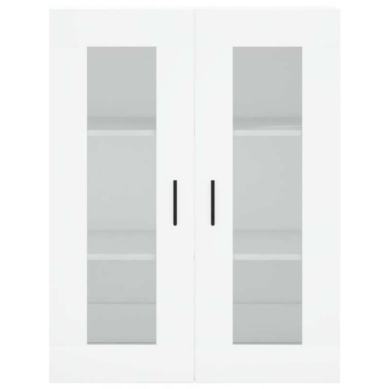 Highboard Weiß 69,5x34x180 cm Holzwerkstoff