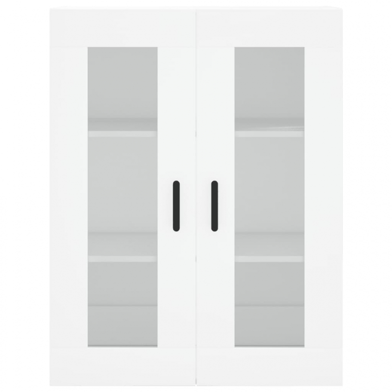 Highboard Weiß 69,5x34x180 cm Holzwerkstoff