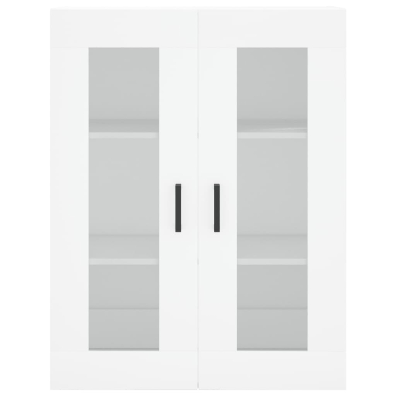 Highboard Weiß 69,5x34x180 cm Holzwerkstoff